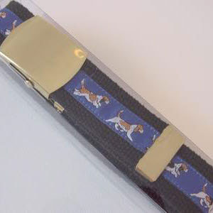 photo of Petit Basset Giffon Vandeen Belt - Blue